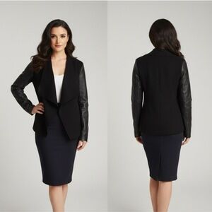 Veda lamb leather/viscose Jacket Size: S